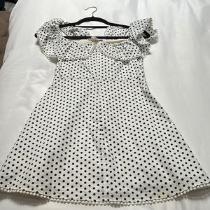 Black & White Polka dot dress!